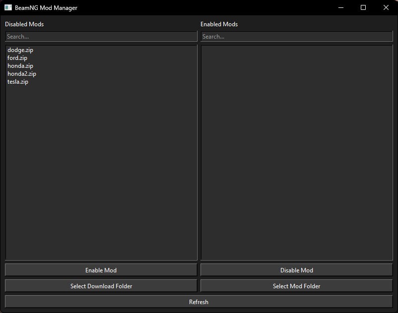 BeamNG mod manager(works with all versions)